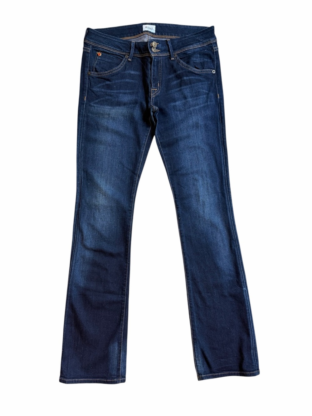 Hudson Dark Wash Straight Jeans
